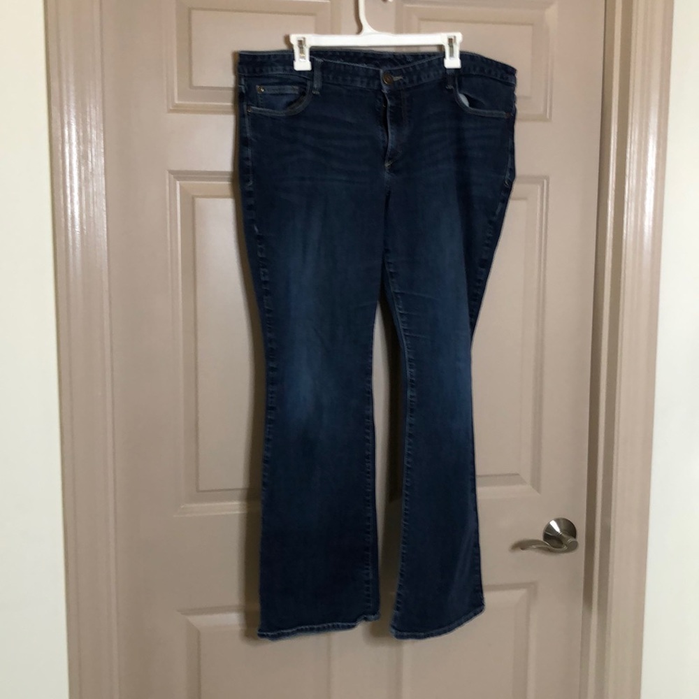 Eddie Bauer boot cut size 18 jean
